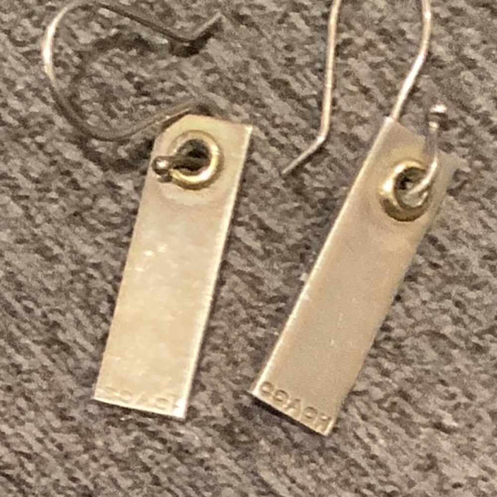 Coach earrings